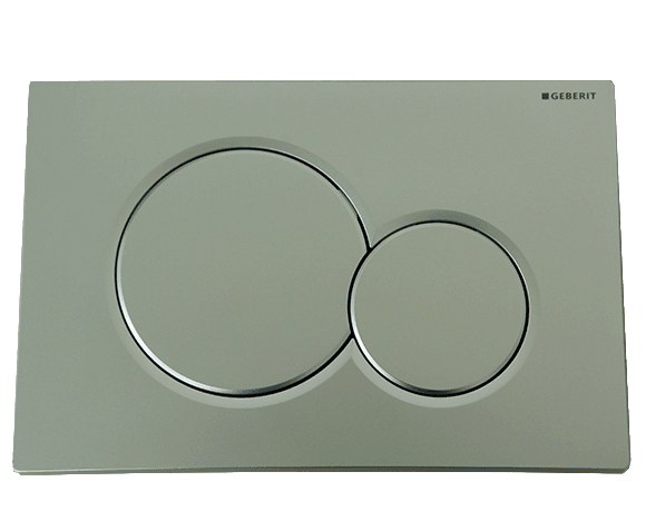 לחצן גבריט סיגמה 01 GEBERIT SIGMA — מט — חלק לניאגרה סמויה גבריט